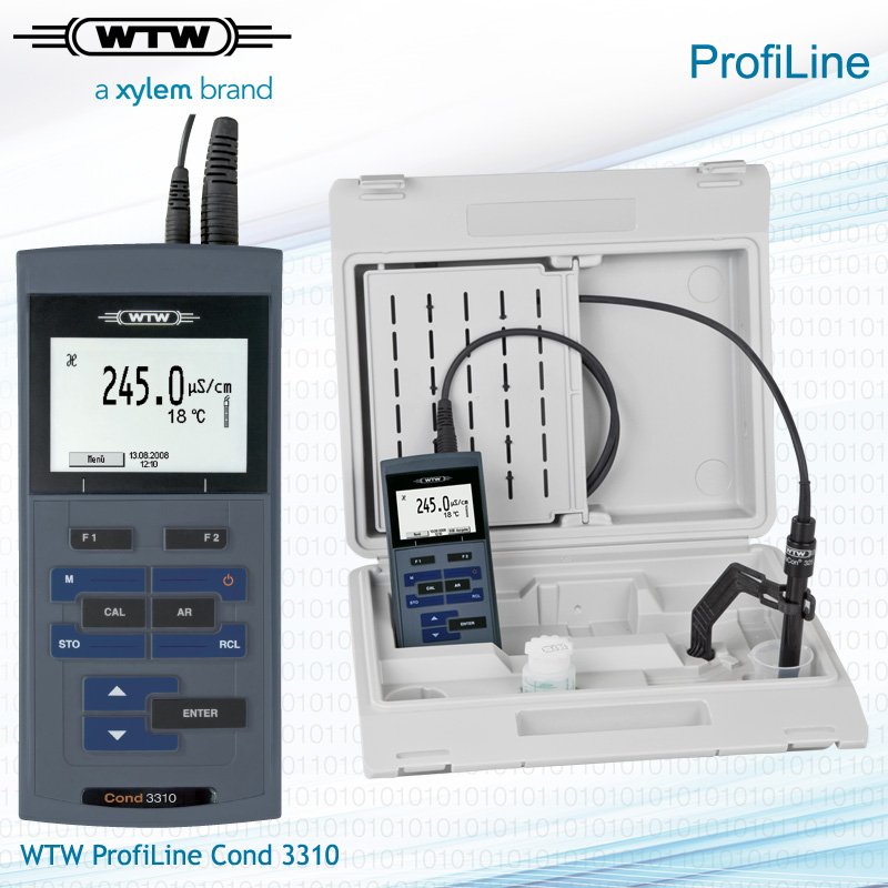 Wtw profiline cond 3310 iletkenlik ölçer set 1
